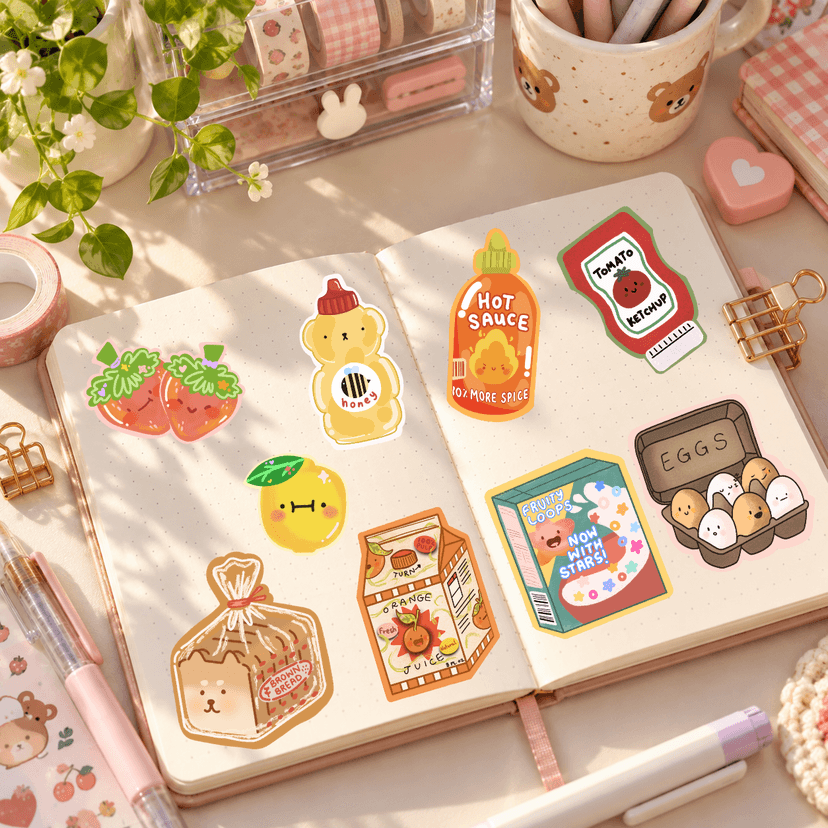 Grocery Sticker Full pack - Image 2